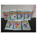 7 SEALED 1991 SCORE HOCKEY CARDS IN PACKS