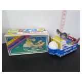 VINTAGE TIN BATTERY OPERATED TOY IN ORGINAL BOX