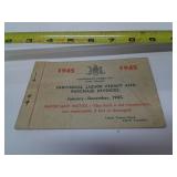 LIQUOR PERMIT, 1945