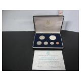 SILVER 1974 BRITISH VIRGIN ISLANDS PROOF SET