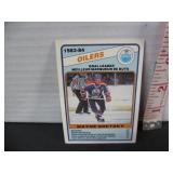 84-85 OPC #357 WAYNE GRETZKY OILER SCORING LEADER