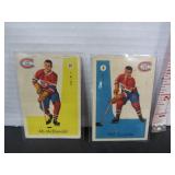 2 1959-60 PARKHURST HOCKEY CARDS