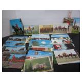OVER 70 RCMP MISC. POSTCARDS