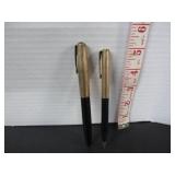 GOLD FILLED PARKER PEN-PENCIL SET