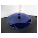 OLD ANCHOR HOCKING LIDDED BLUE CASSEROLE DISH