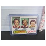 1977-78 OPC HNL LEADERS HOCKEY CARD #1