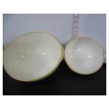 PAIR VINTAGE GRIPSTAND MIXING BOWLS