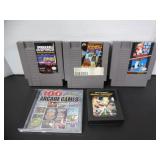 5 MISC. OLD VIDEO GAMES