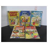 5 EARLY COMIC BOOKS