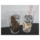 2 LUCAS FILMS STAR WARS GLASSES