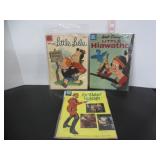 3 EARLY DELL COMIC BOOKS