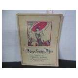 1924 HOME SEWING HELPS MAGAZINE