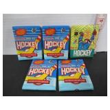 5 SEALED PACKS OPC 90-91 & 91-92 HOCKEY WAX PACKS