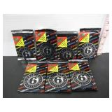 7 SEALED 1992 ULTIMATE HOCKEY CARDS IN FOIL PACKS