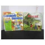 1968 HEIDI & 1980 DISNEY'S CHILDREN'S FAVORITES