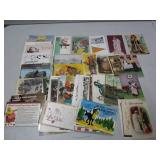 OVER 90 MISC. POSTCARDS