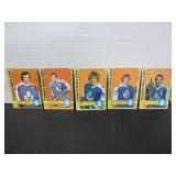 5>1972-73 OPC TORONTO MAPLE LEAFS HOCKEY CARDS