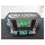 BOXED COLT 'EXOTIC' POCKET KNIFE