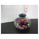 VINTAGE MOORCROFT SQUAT VASE