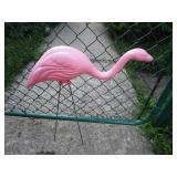 VINTAGE BLOW MOLD FLAMINGO