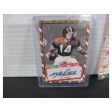 COA. Y.A. TITTLE FOOTBALL CARD
