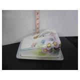 VTG. HANDPAINTED NIPPON COVERED CHEESE DISH