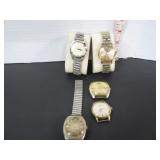 VINTAGE MANUAL MENS WRIST WATCHES