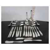 LOT OF SILVER PLATED CUTLERY