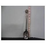 VERY LARGE SILVER PLATED SERVING SPOON