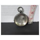 STERLING SILVER CASE ONLY ANT. KEYWIND POCKETWATCH