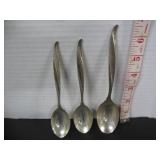 84 GRAMS STERLING SILVER SPOONS