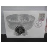 92.5 SILVER PROOF RCM $1 COIN & DAY OF ISSUE STAMP