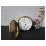 STERLING SILVER AMERICAN WALTHAM POCKET WATCH
