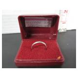 STERLING SILVER RING 1.24 GRAMS