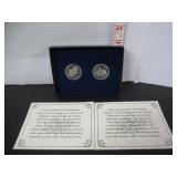 BOXED DEFASCO STEEL CO. COIN-MEDALLION SET