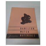 HAMILTON WATCH MATERIALS