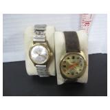 2 VINTAGE MANUAL MEN'S WORKING WATCHES