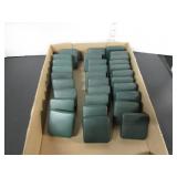 30 EMPTY SILLER DOLLAR CASES