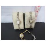 2 VINTAGE BULOVA & BERRUS LADIES WATCHES