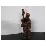 BEAUTIFULLY CARVED SHOULAO DIETY OF LONGEVITY FIG.
