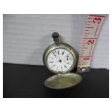 LOUIS DUBOIS LOCLE HUNTER CASE POCKET WATCH