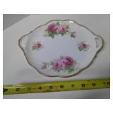 ROYAL ALBERT AMERICAN BEAUTY COOKIE PLATE