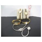 6 OLD LADIES QUARTZ WATCHES