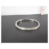 18KT GOLD PLATED BRACLET WITH CRYSTALS