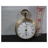 AMERICAN WATCH CO., WALTHAM RAILROAD POCKET WATCH