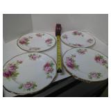 ROYAL ALBERT AMERICAN BEAUTY DINNER PLATES
