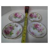 ROYAL ALBERT AMERICAN BEAUTY DESSERT BOWLS