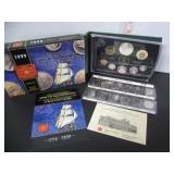 92.5 SILVER RCM DOUBLE DOLLAR 1999 PROOF COIN SET