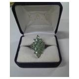 925 SILVER RING, ABOUT SIZE 7