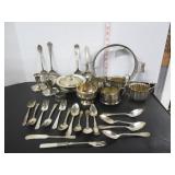 LOT OF SILVER PLATED ITEMS